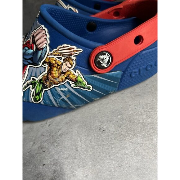 Crocs Justice League Size C 13 Light Up Clogs - Picture 7 of 16